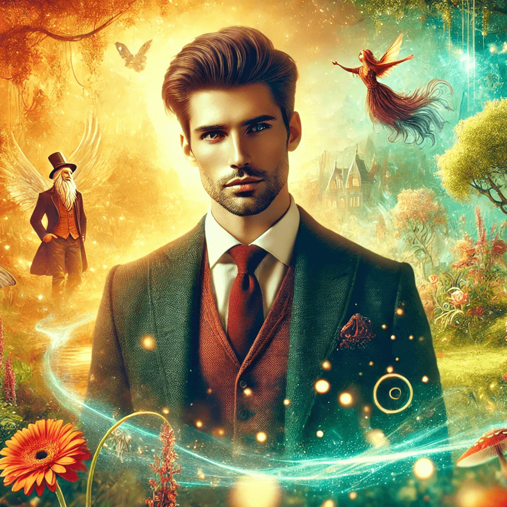 Man in a magical world